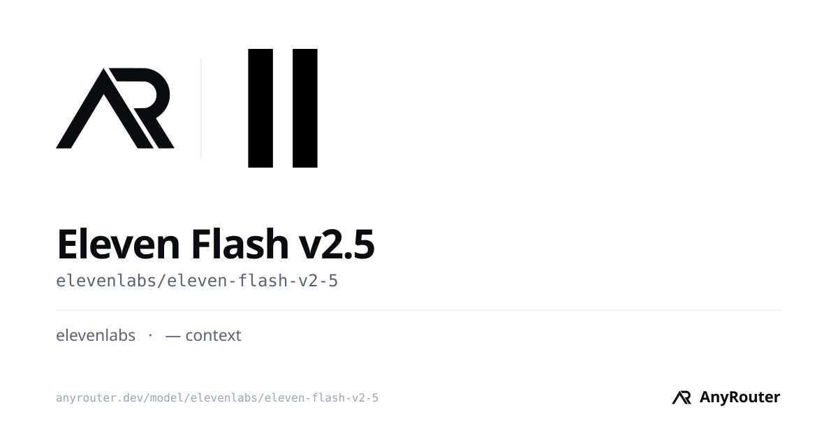 Eleven Flash v2.5 share card