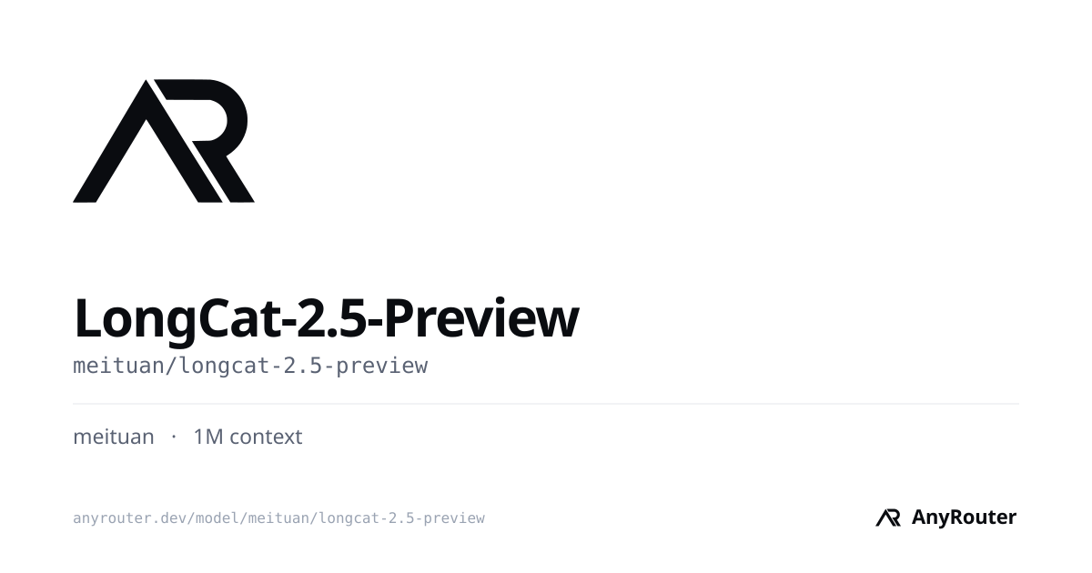 LongCat-2.5-Preview share card