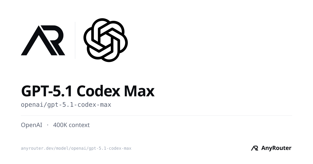 GPT-5.1 Codex Max share card