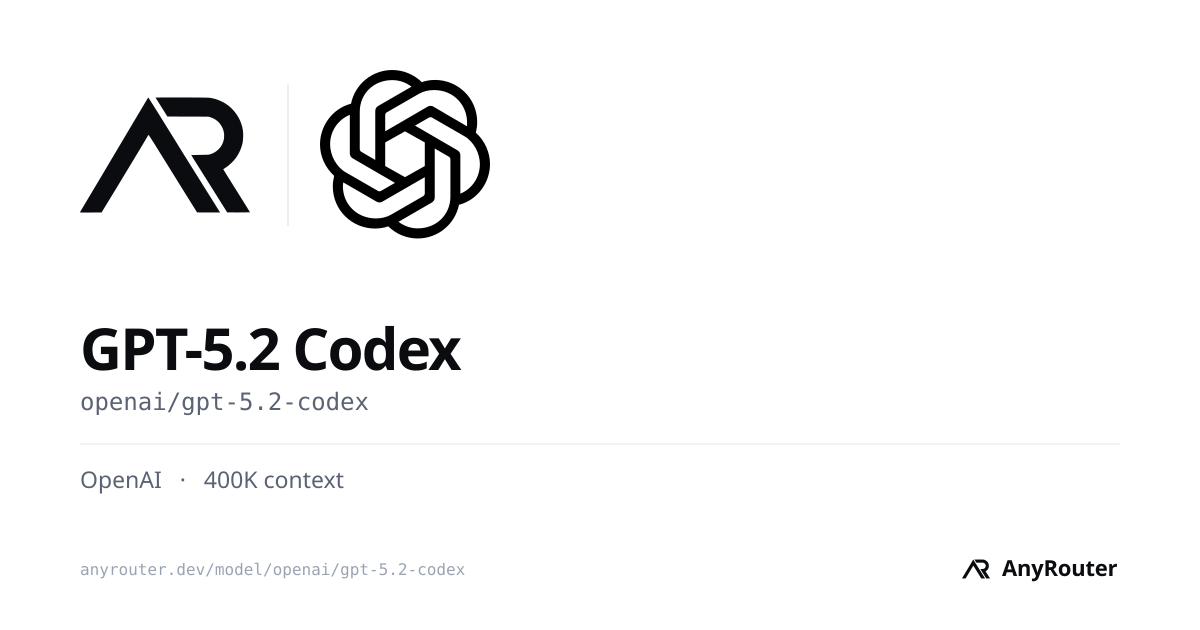 GPT-5.2 Codex share card
