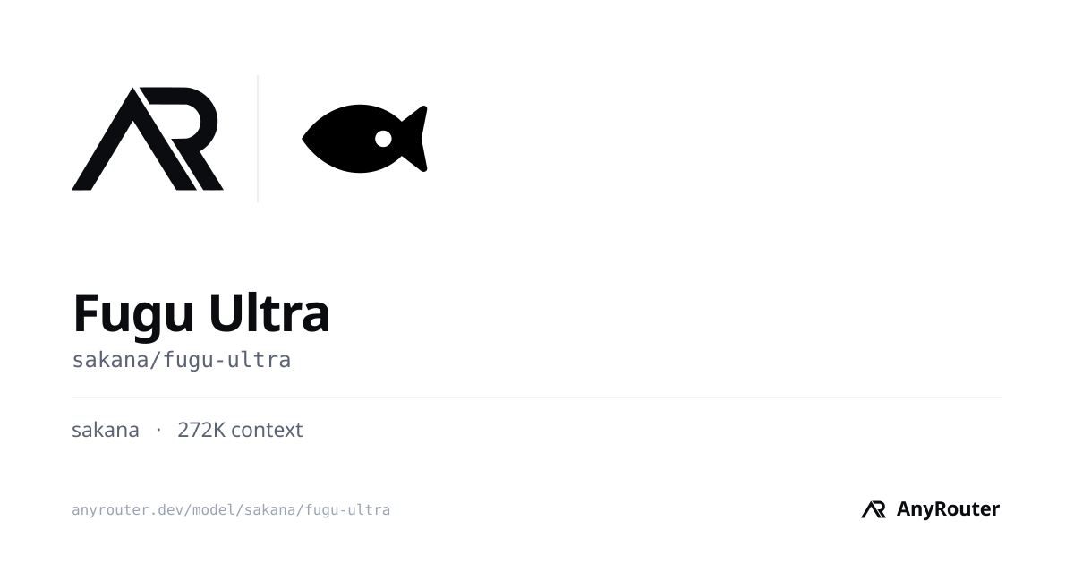 Fugu Ultra share card