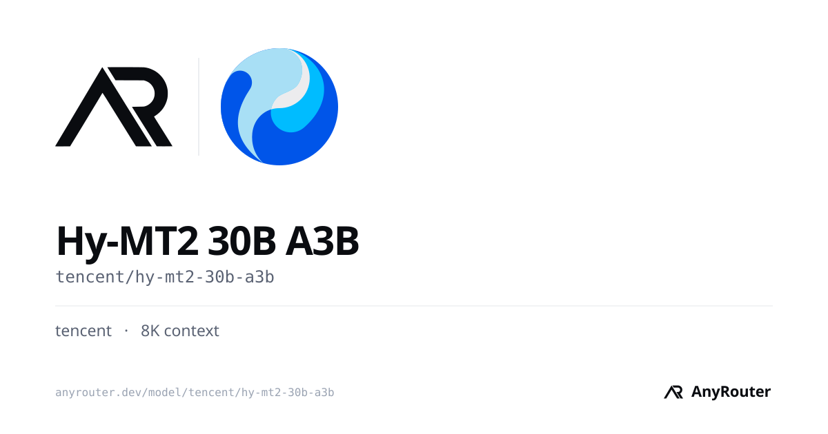 Hy-MT2 30B A3B share card