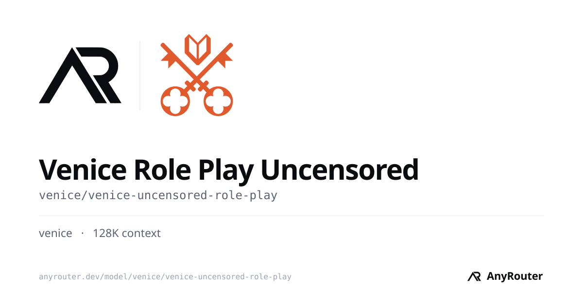 Venice Role Play Uncensored share card
