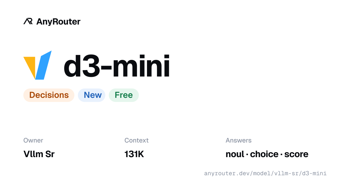 d3-mini share card