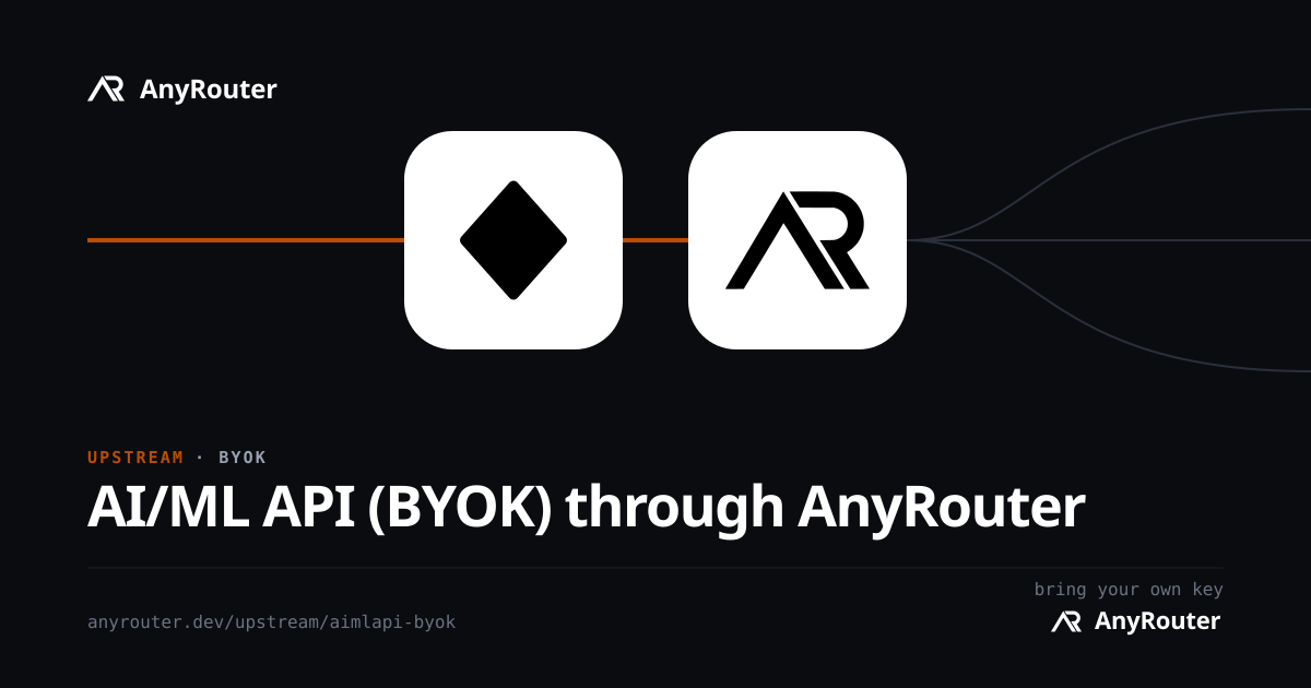 AI/ML API upstream share card