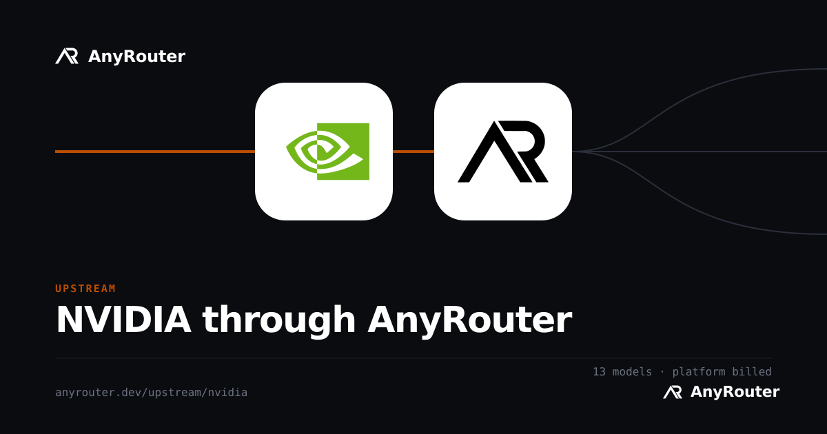 NVIDIA upstream share card