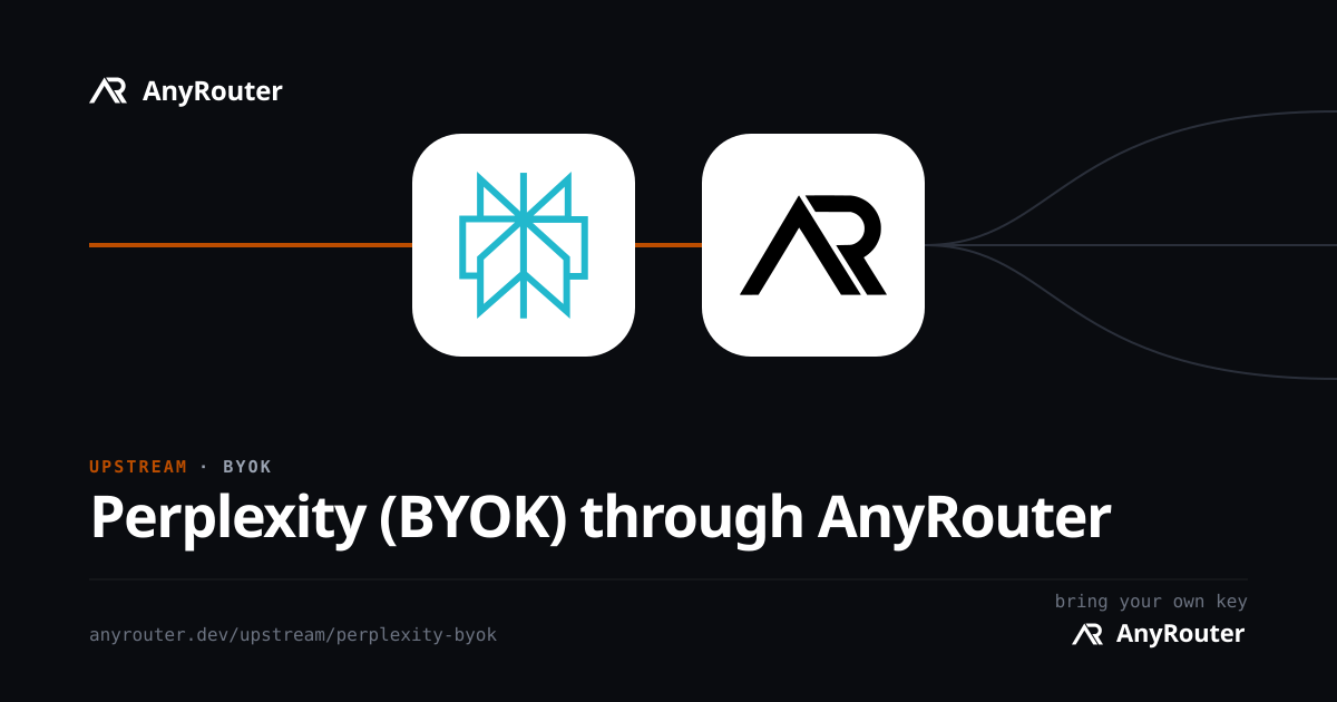 perplexity-byok upstream share card